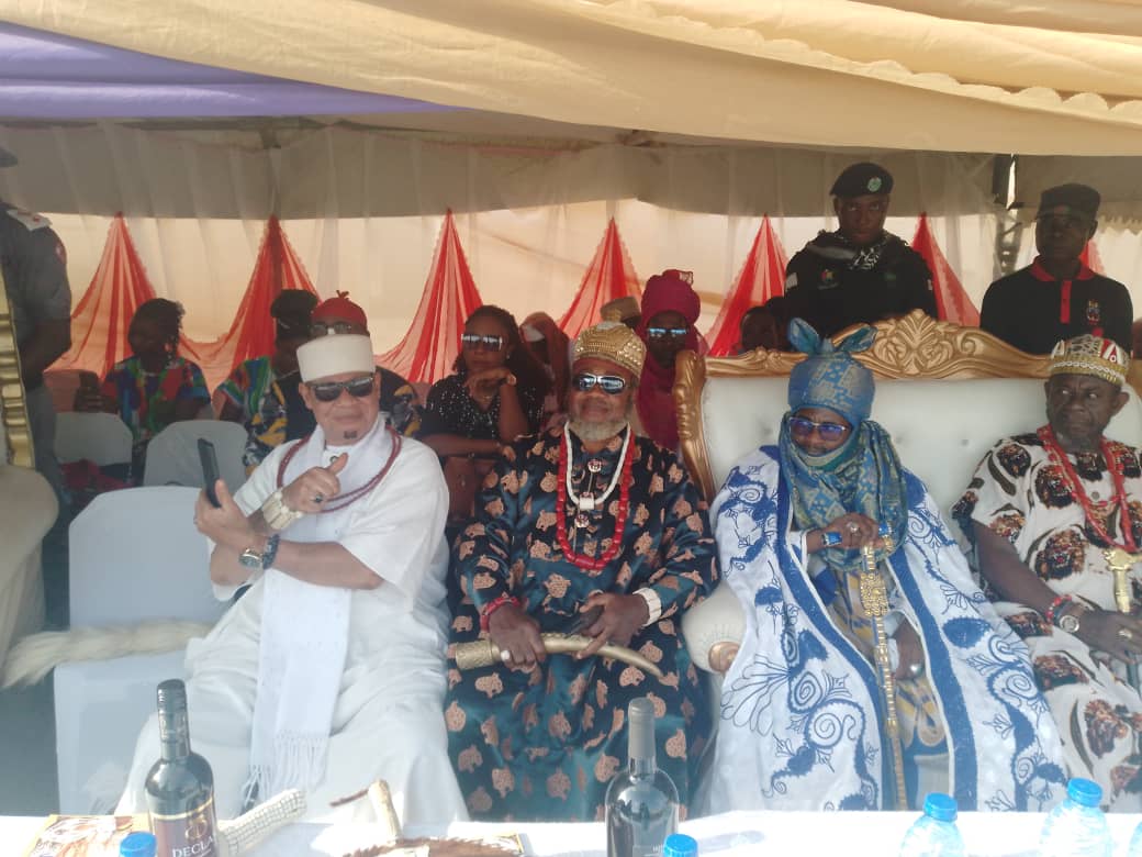 Igbo Leaders Eze Sunday Ojukwu Ofala cultural Fiesta 