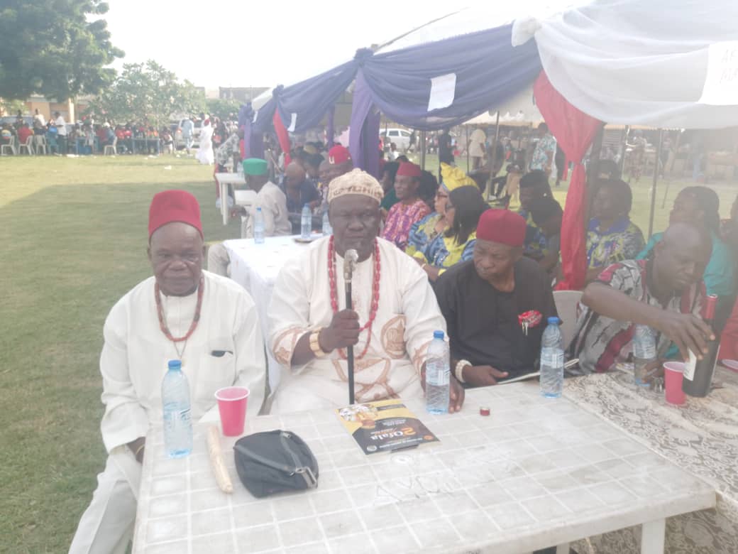 Igbo Leaders Eze Sunday Ojukwu Ofala cultural Fiesta