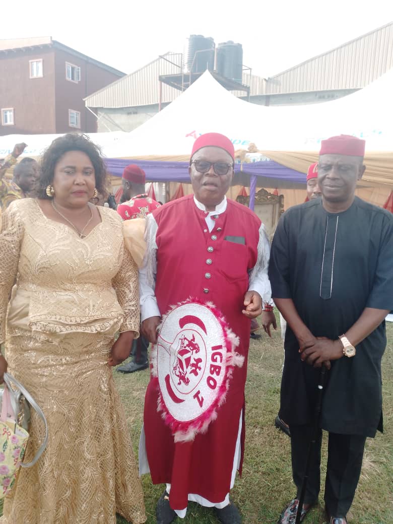 Igbo Leaders Eze Sunday Ojukwu Ofala cultural Fiesta 