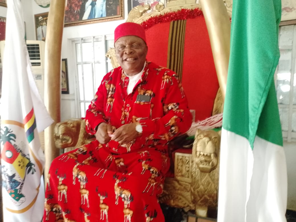 Eze Ndigbo Oba Of Lagos Oba Rilwan Akinolu