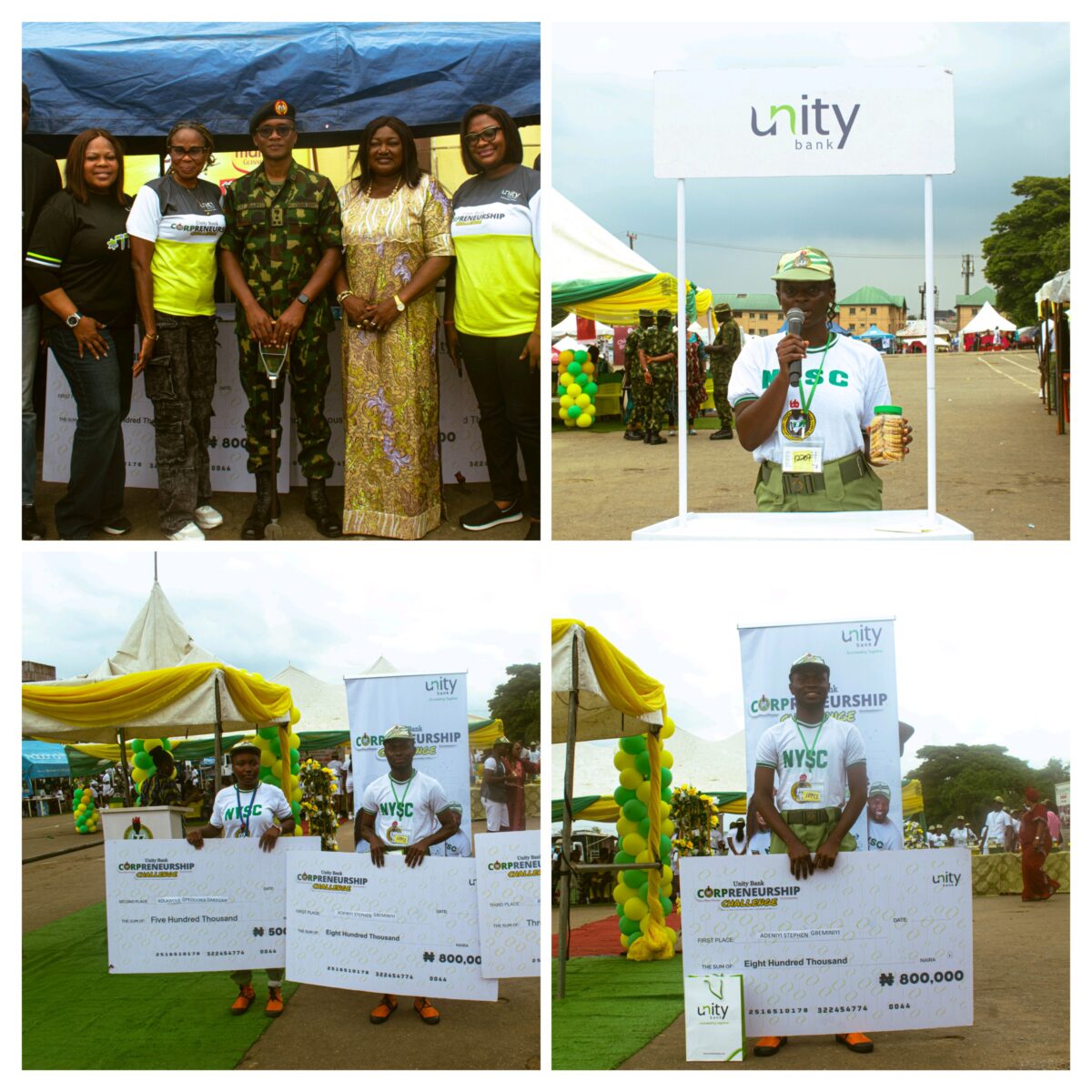 Unity Bank Empowers Young Entrepreneurs With ₦16M Business Grant