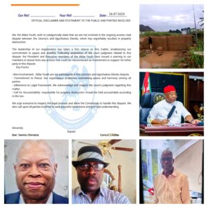 Engineer Ambrose Uzoma
